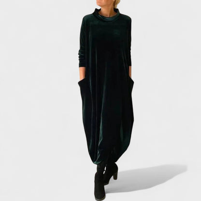 Clean Elegant Long Dress For Women | Celine