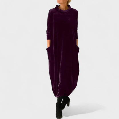 Clean Elegant Long Dress For Women | Celine