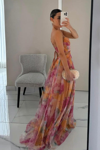 Brushed Stunning maxi dress for women | Alina