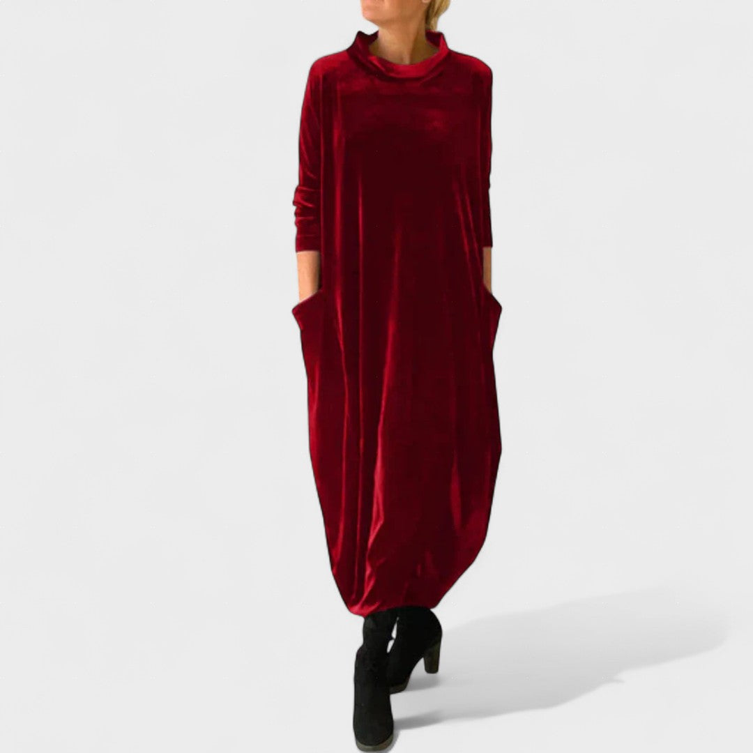 Clean Elegant Long Dress For Women | Celine