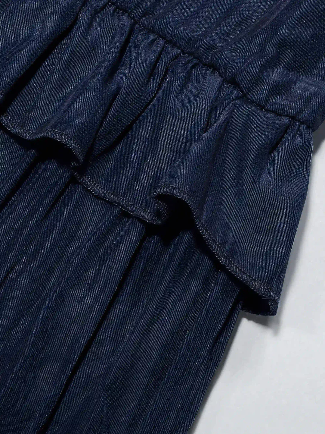 Dainty Tiered Ruffle Long Dress For Women | Lara