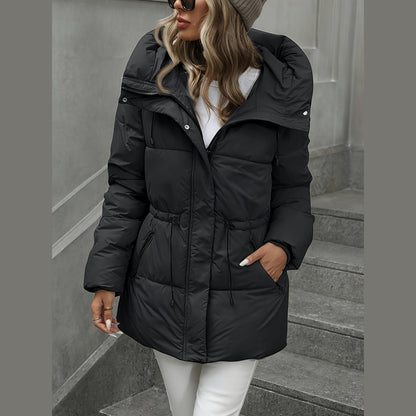 Stylish Oversized Hooded Puffer Jacket For Women | Celestine