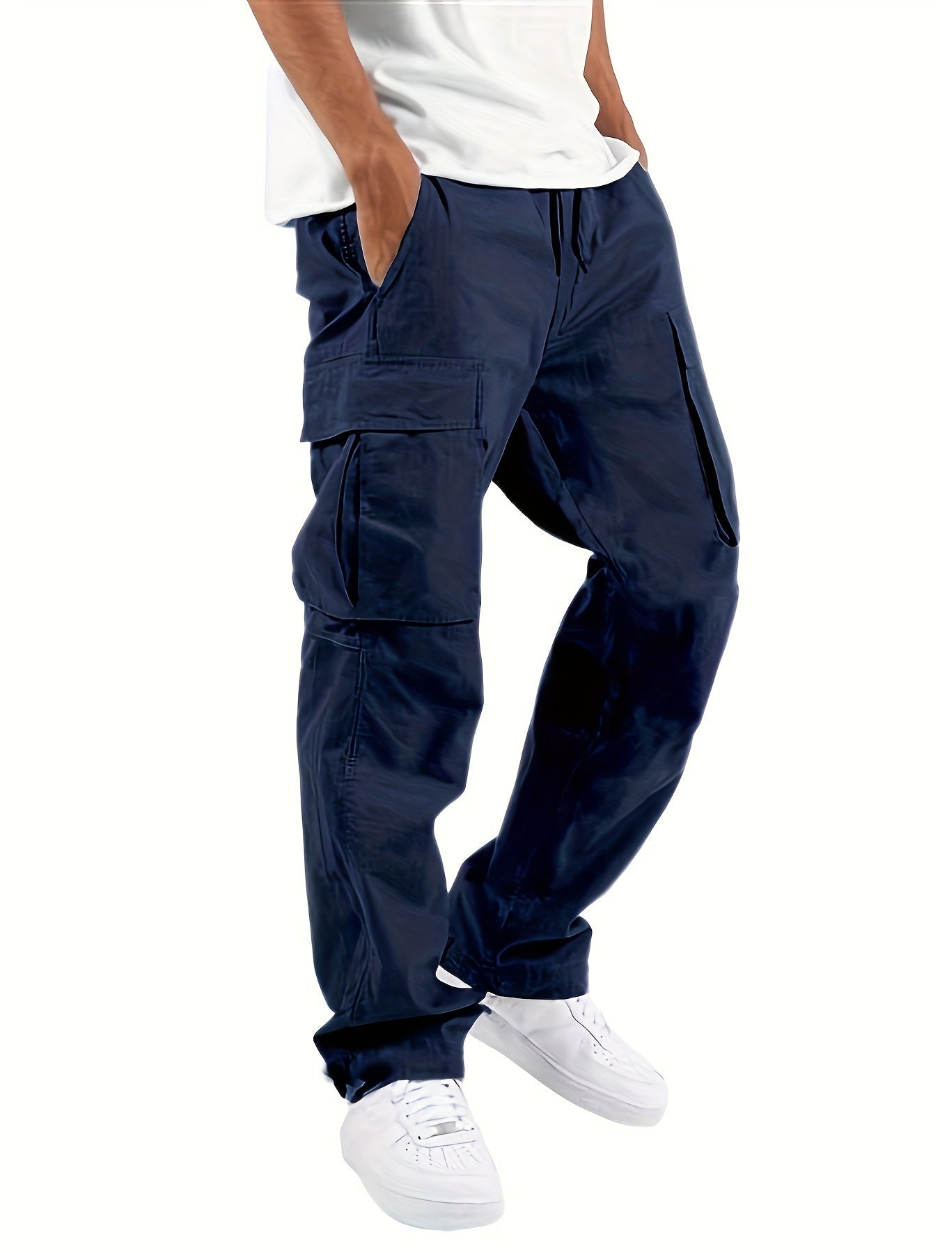 Cashmere Oversized cargo pants for men | Chris