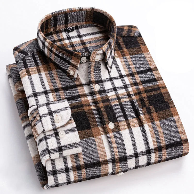 Crystal Classic Plaid Button Down Shirt for Men | Everett