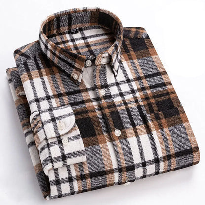 Crystal Classic Plaid Button Down Shirt for Men | Everett
