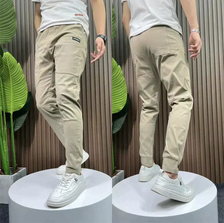 Morning Stretch Utility Trousers For Men | Rolly