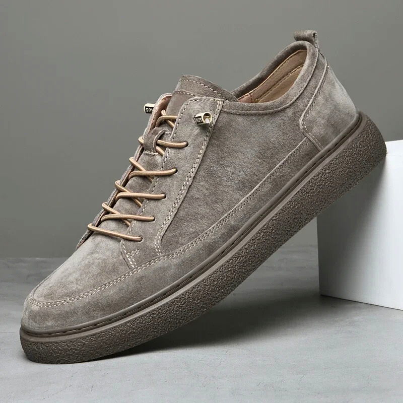 Linen Classic Lace Up Sneakers For Men | Julien