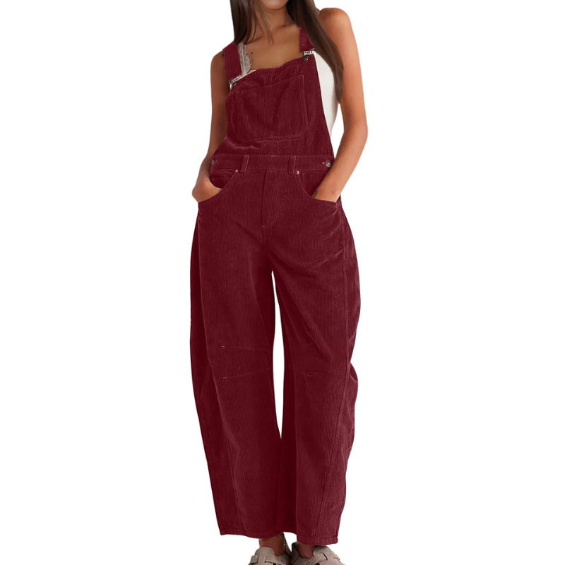 Loose Wide leg overalls jumpsuit for women | Rosalyn