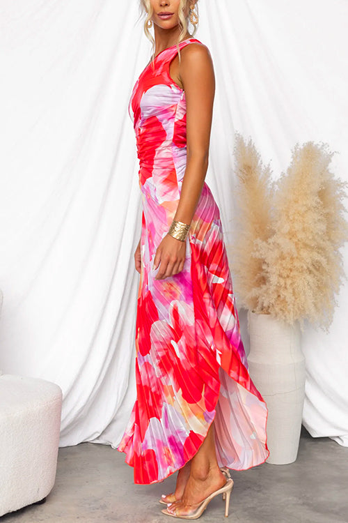 Smooth Pleated summer dress for women | Nina