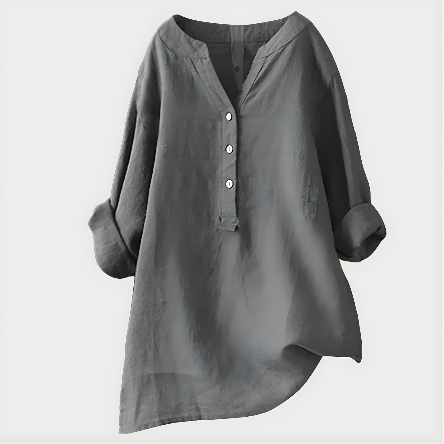 Soft Elegant V-neck blouse for women | Virelle