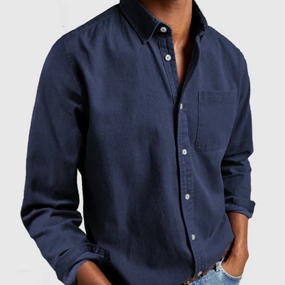 Spirited Classic Button Down Shirt For Men | Dorian