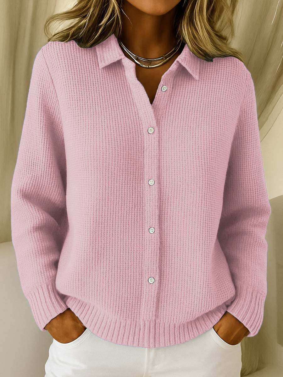 Misty Classic Button Front Cardigan For Women | Elodie