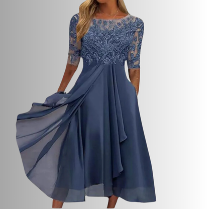 Engraved Elegant lace dress for women | Rhiana