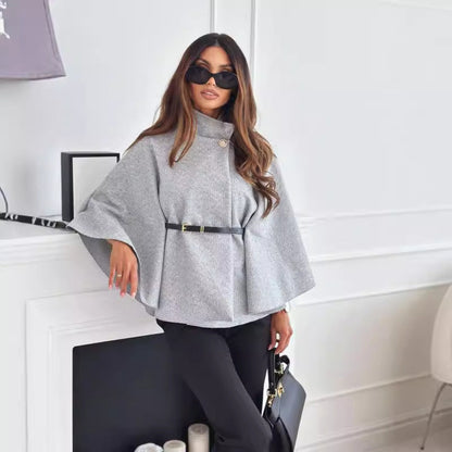 Summery Belted butterfly sleeve jacket for women | Lea