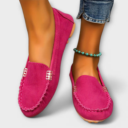 Kind Slip-on moccasin loafers with refined detailing for women | Bianca