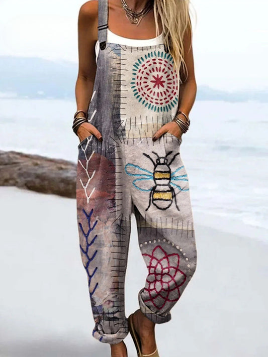 Striking Casual artistic jumpsuit for women | Bee Free