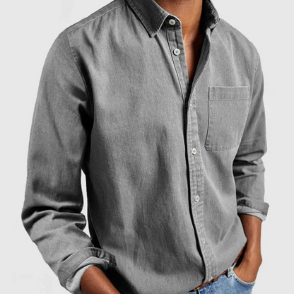 Spirited Classic Button Down Shirt For Men | Dorian