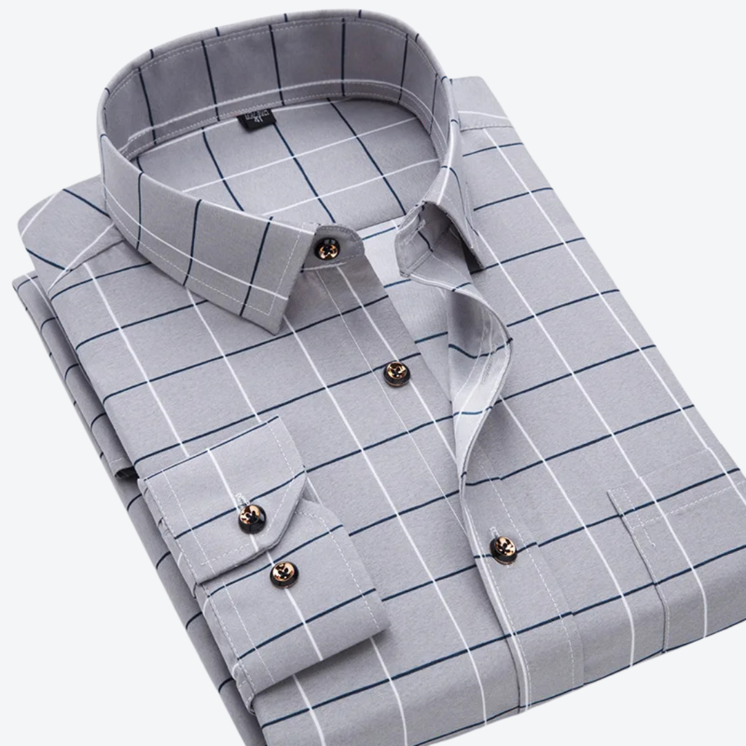 Ethereal Nautical Print Long Sleeve Shirt For Men | Marcellin