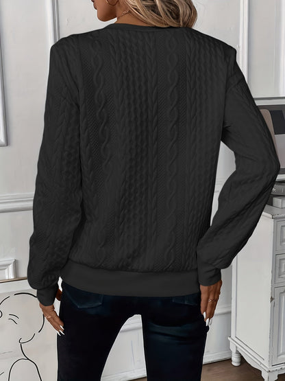 Trailblazing Half Zip Casual Sweater For Women | Lioraelle