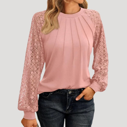 Highland Long sleeve smart casual blouse for women | Serena