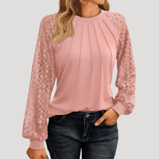 Highland Long sleeve smart casual blouse for women | Serena