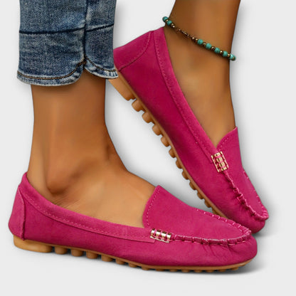 Kind Slip-on moccasin loafers with refined detailing for women | Bianca