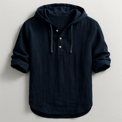 Effervescent Lightweight Hooded Shirt For Men | Caelum
