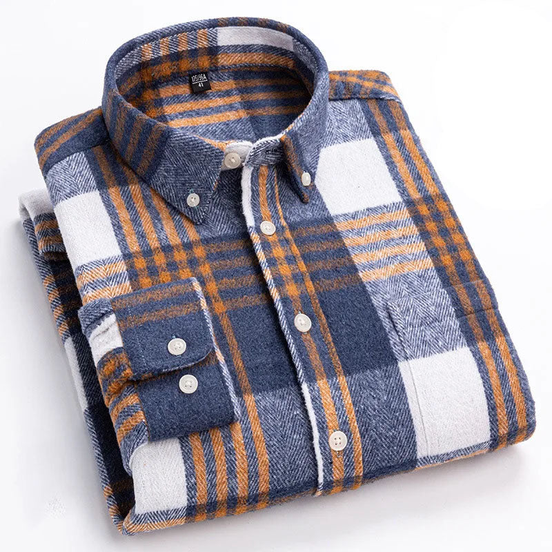 Crystal Classic Plaid Button Down Shirt for Men | Everett