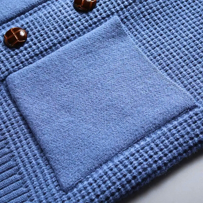 Slate Vintage Button Front Cardigan For Men | Theodore