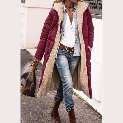 Editorial Long Reversible Coat For Women | Dona
