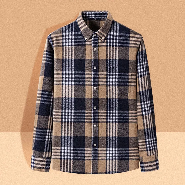 Crystal Classic Plaid Button Down Shirt for Men | Everett
