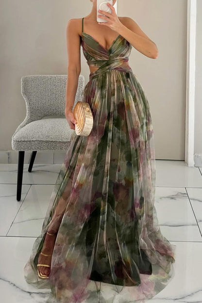 Brushed Stunning maxi dress for women | Alina