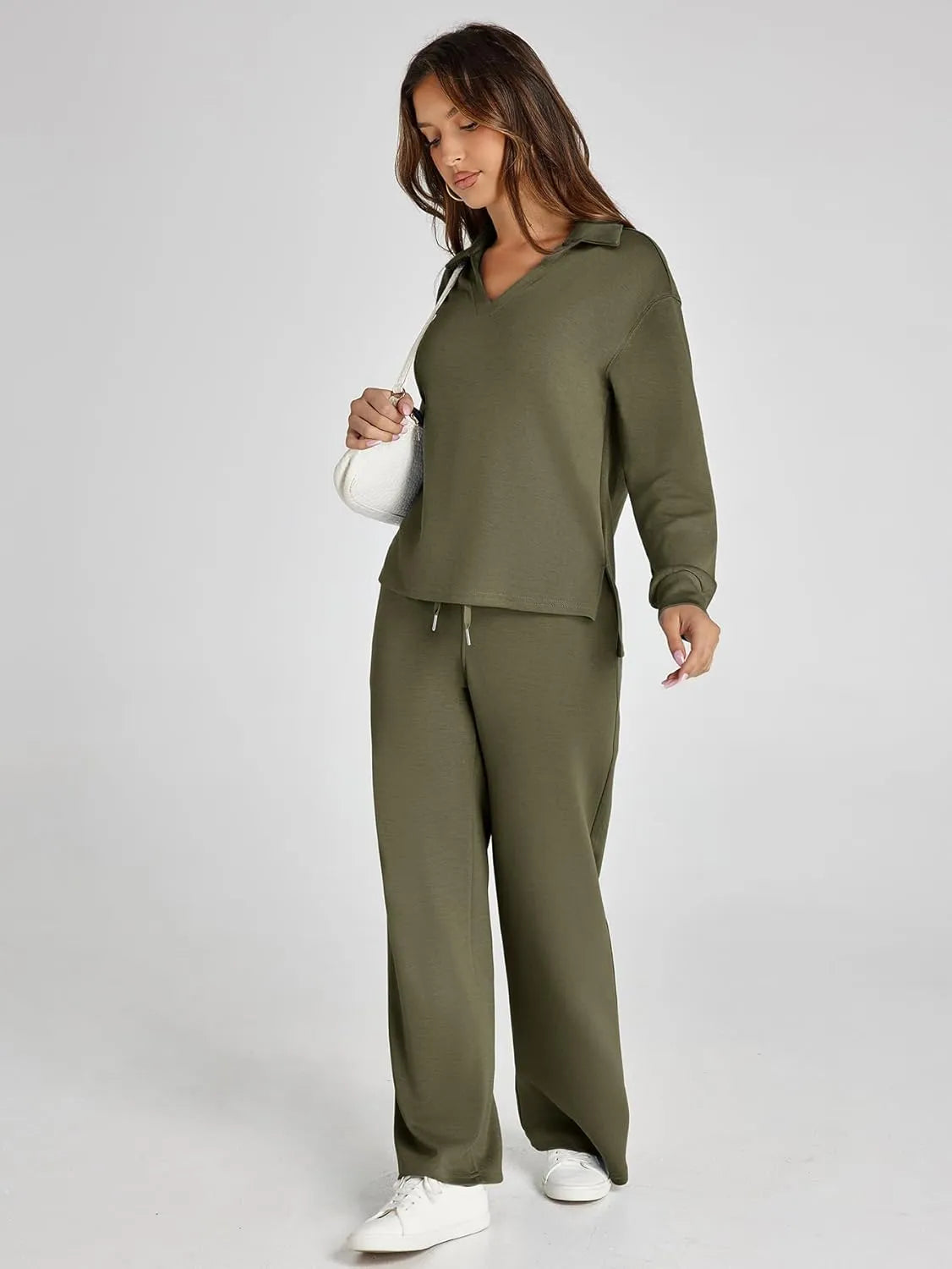 Designer Cozy Minimalist Two Piece Set For Women | Mirelena