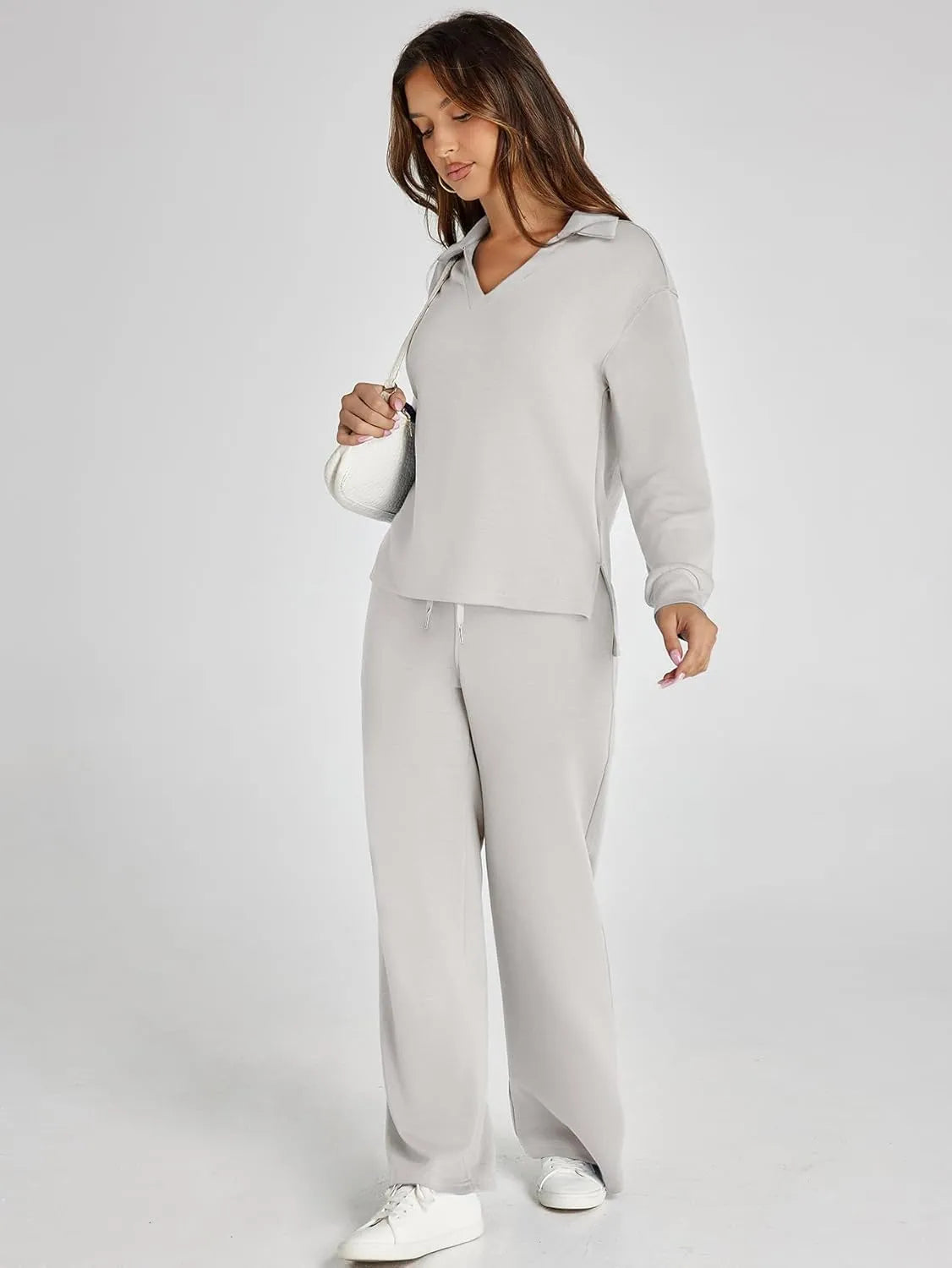 Designer Cozy Minimalist Two Piece Set For Women | Mirelena