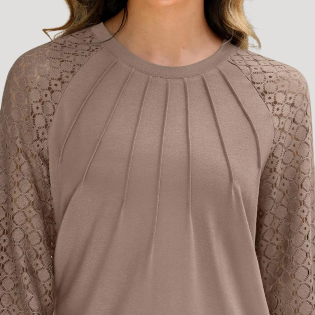Highland Long sleeve smart casual blouse for women | Serena