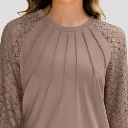 Highland Long sleeve smart casual blouse for women | Serena