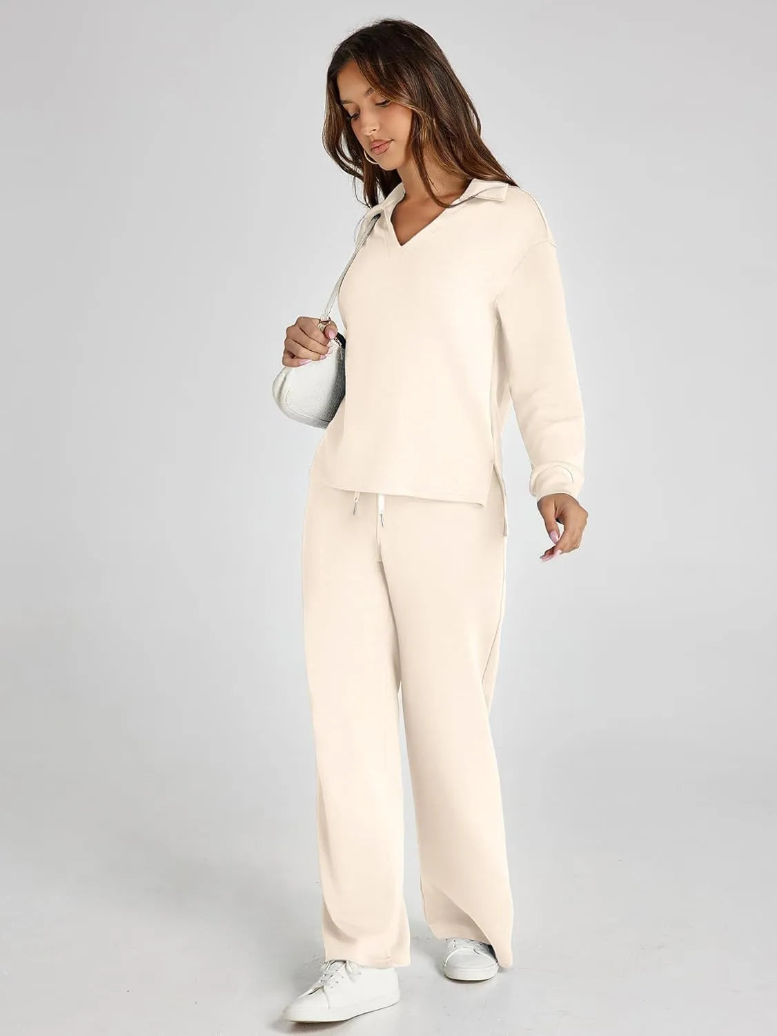 Designer Cozy Minimalist Two Piece Set For Women | Mirelena