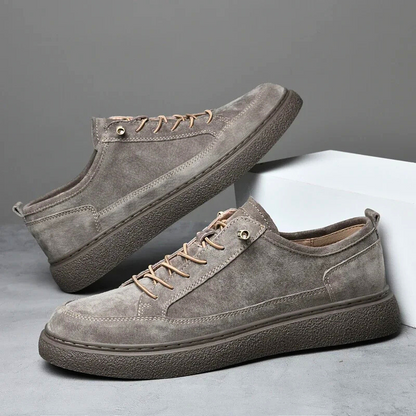 Linen Classic Lace Up Sneakers For Men | Julien