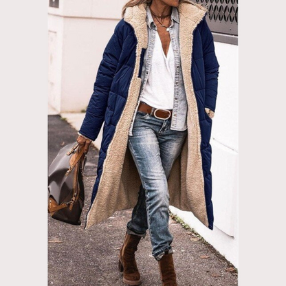 Editorial Long Reversible Coat For Women | Dona