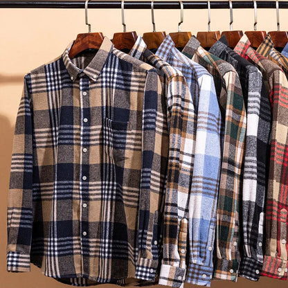 Crystal Classic Plaid Button Down Shirt for Men | Everett