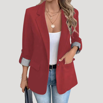 Heath Fitted smart casual blazer for women | Vivienne