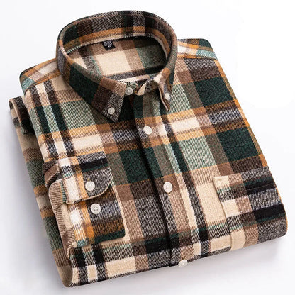 Crystal Classic Plaid Button Down Shirt for Men | Everett