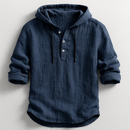 Effervescent Lightweight Hooded Shirt For Men | Caelum