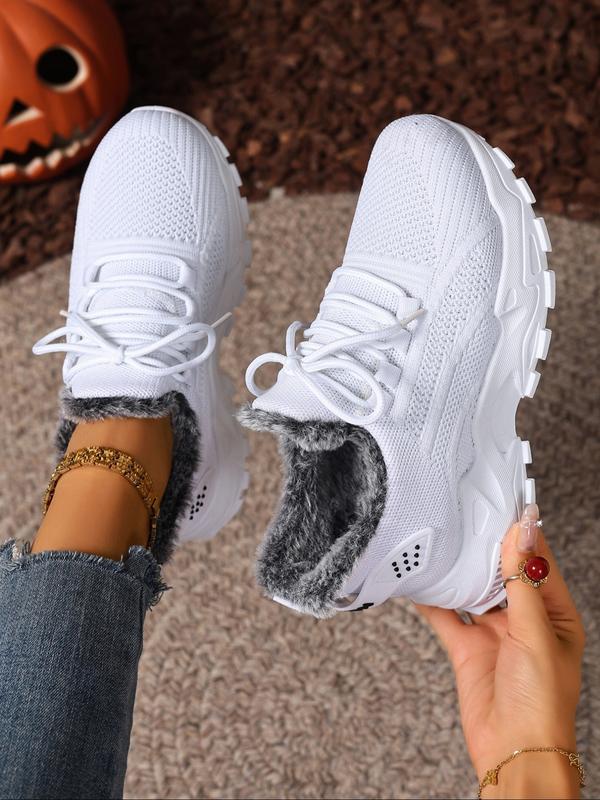 Quiet Comfortable Lined Outdoor And Indoor Sneakers For Women | Elvoria