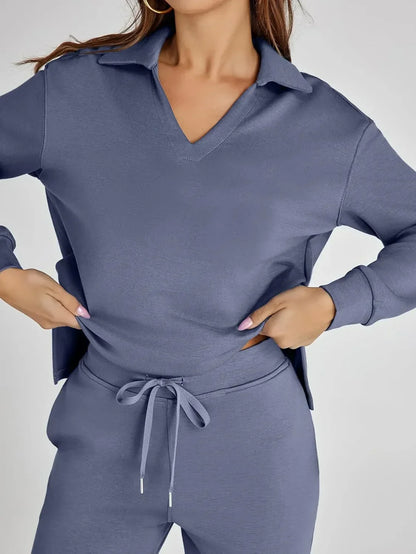 Designer Cozy Minimalist Two Piece Set For Women | Mirelena