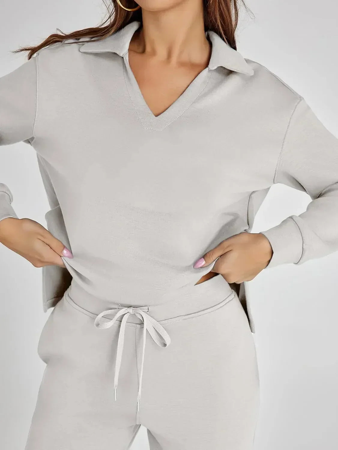 Designer Cozy Minimalist Two Piece Set For Women | Mirelena