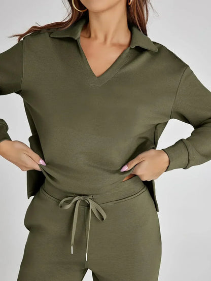 Designer Cozy Minimalist Two Piece Set For Women | Mirelena