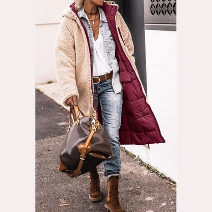 Editorial Long Reversible Coat For Women | Dona