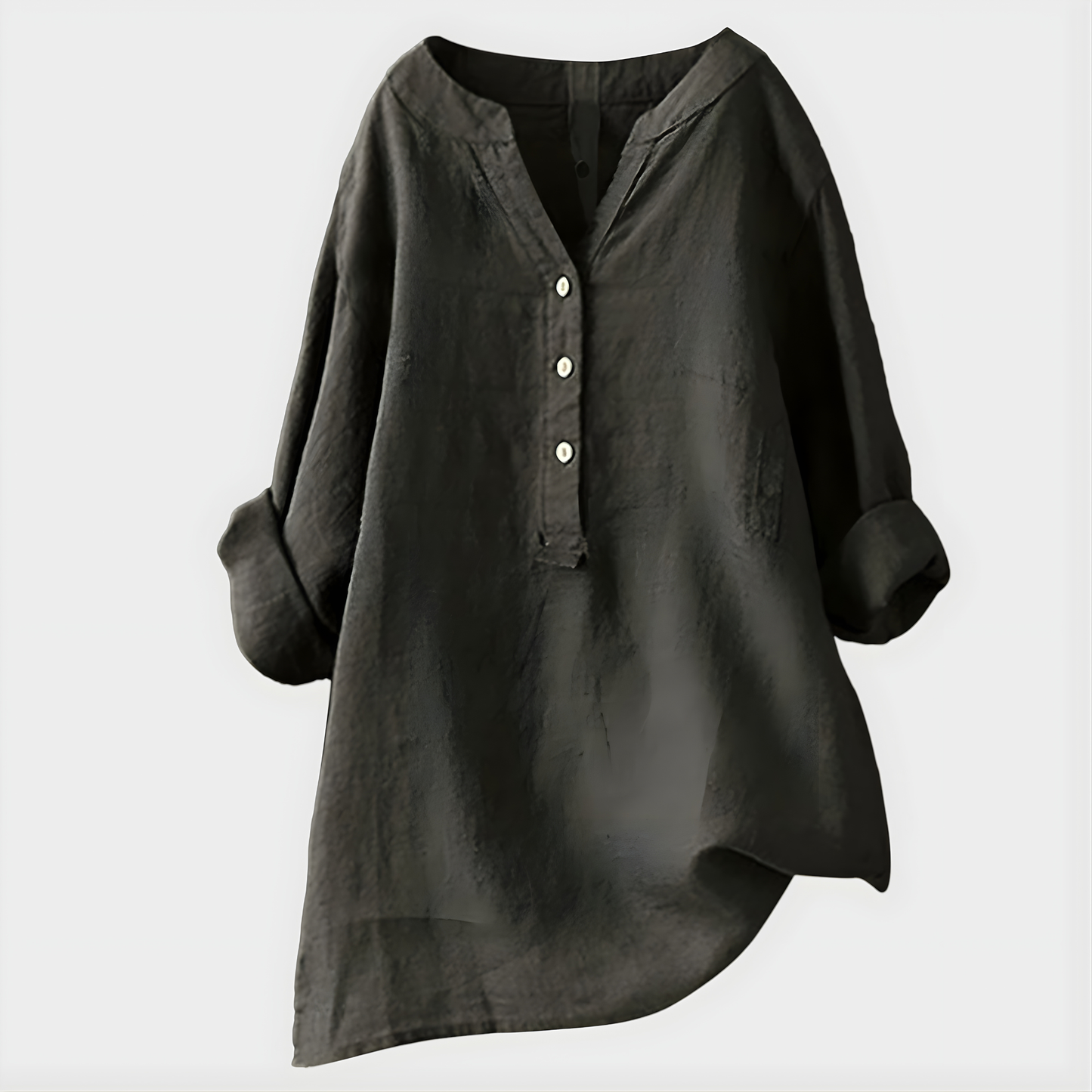 Soft Elegant V-neck blouse for women | Virelle