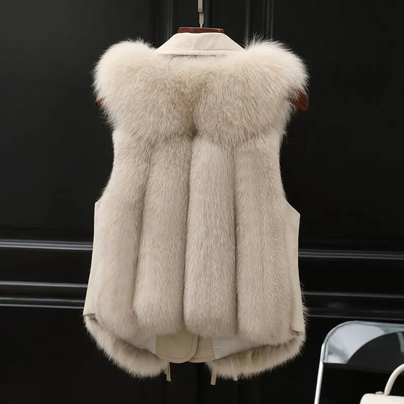 Avant Elegant Textured Statement Vest For Women | Gemma